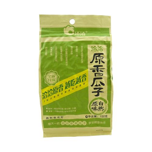 自然洽洽原香瓜子原味150g袋装葵花籽休闲零食瓜子