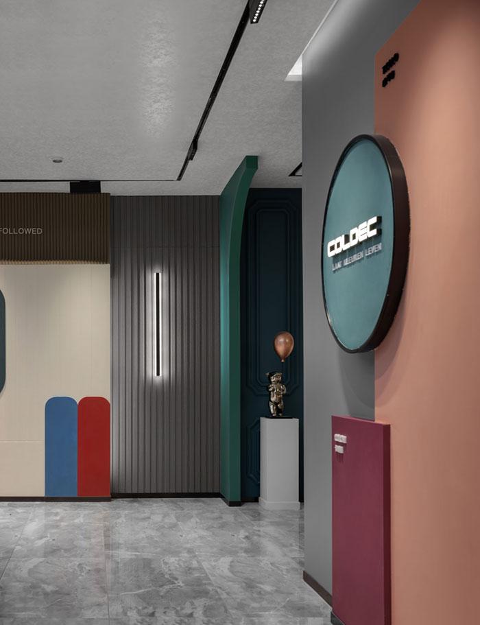 荷兰蔻帝艺术涂料最新专卖店形象打造高端色彩美学