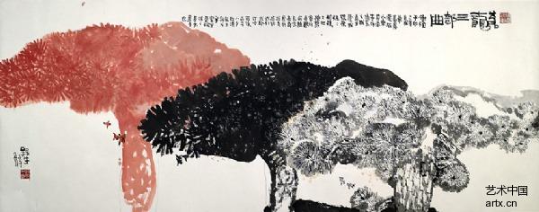 "气息清新"赵梅生国画作品欣赏