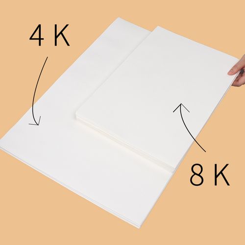 玛丽a4素描纸八开水粉纸8k水粉素描画纸铅画纸4k美术生专用4开画画纸