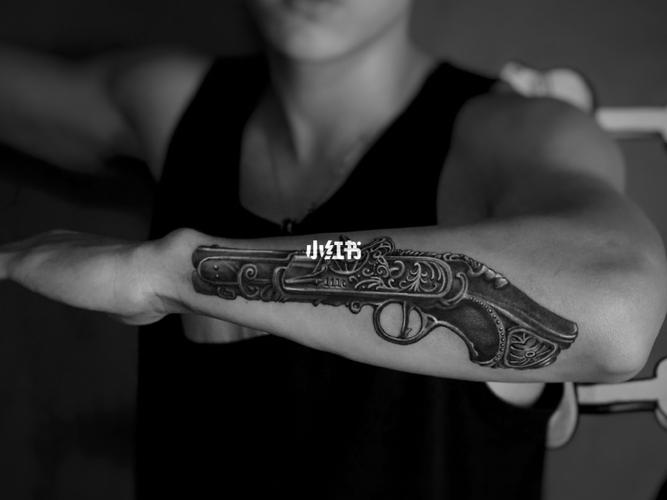 火药枪纹身 余文乐纹身 徐州纹身_纹身_素描_美妆_彩妆