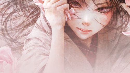 中国古风古韵唯美人物手绘桌面壁纸图片