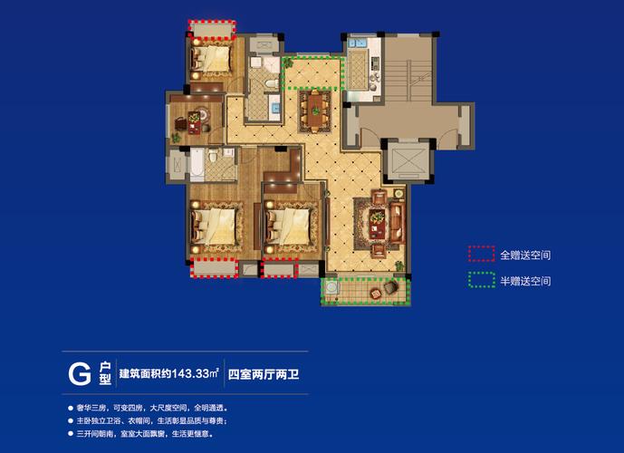 朗臻熙苑户型4