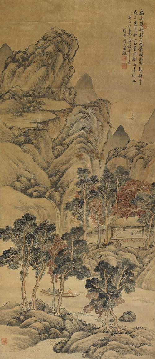 溪山垂钓