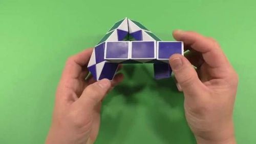 教大家用24段魔尺折钥匙教学教程