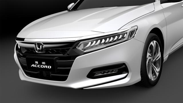 广汽honda第十代雅阁星月白色