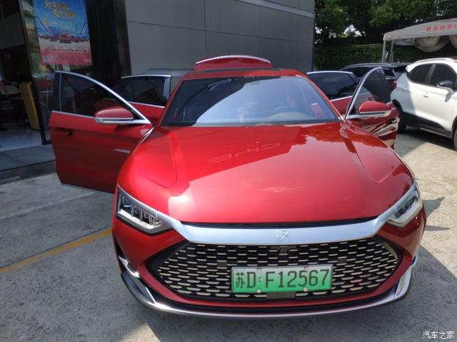 赤帝红比亚迪汉dm大鹏展翅