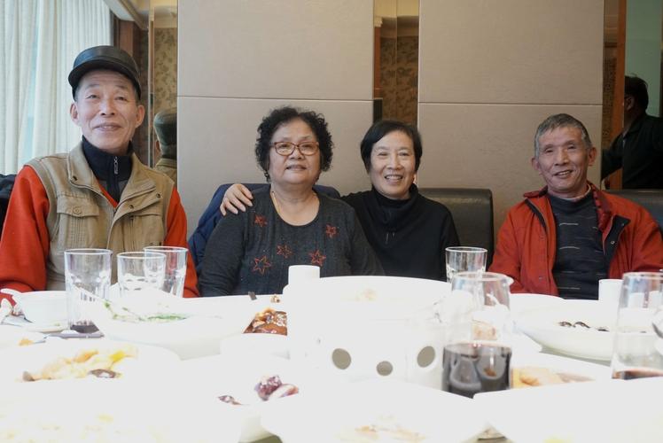 感谢老同学陈美萍,奚菊芳盛情款待!