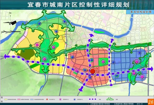 宜春市城南片区控制性详细规划