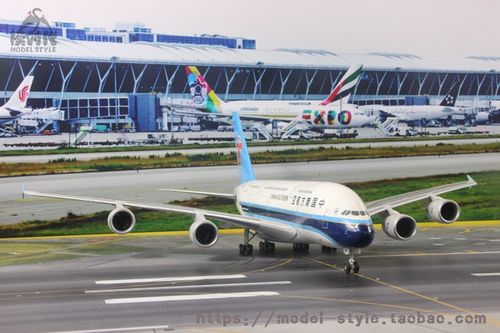 瑞庆中国南方航空空客a380800b6136塑料拼装飞机模型航模