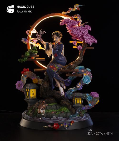 十月动漫魔方珠世鬼灭之刃magic可亮限量gk海贼王手办专区