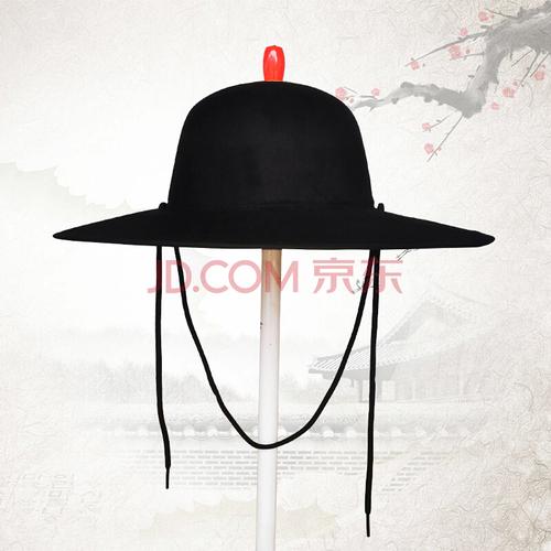锦衣卫飞鱼服绣春刀明朝古装帽子帽子古代黑色大圆帽明制汉服帽子男