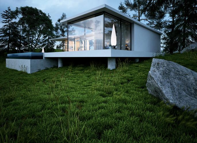 villa on the hill-山间别墅