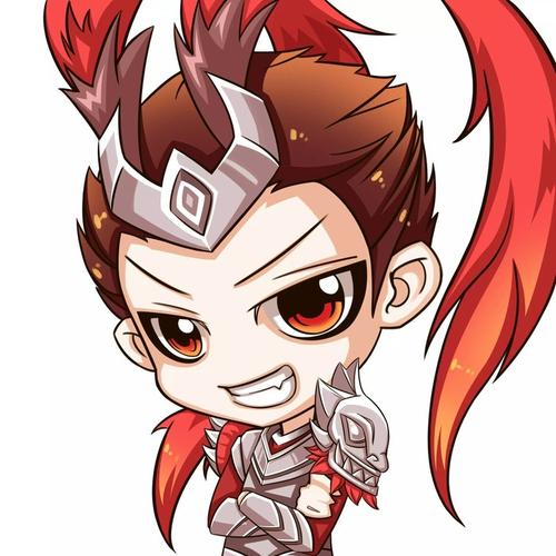 q版吕布 王者荣耀 开黑头像