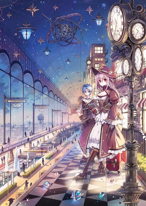 p站美图精选:二次元少女降临,太惊艳了