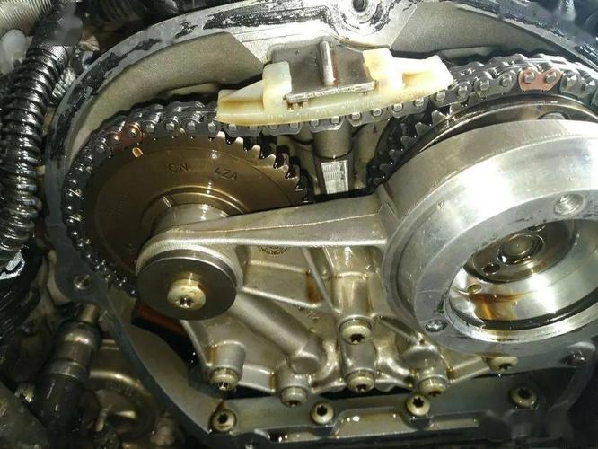 ea888通病正时链条跳齿气门被顶弯惨不忍睹