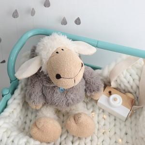 卡通可爱萌萌哒披着狼皮的羊咩咩玩偶公仔少女心毛绒玩具生日礼物