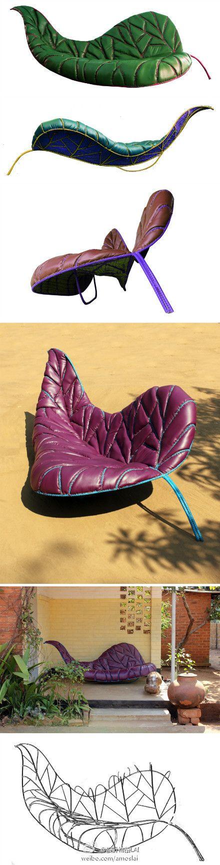 设计仿生设计沙发仿生落叶沙发花朵仿生沙发仿生设计学植物仿生沙发