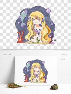 小美人鱼卡通系列360图片