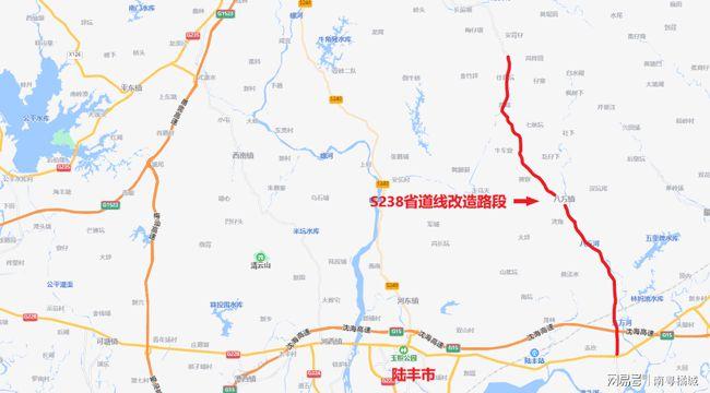广东汕尾对s238省道实施改造工程路线长229公里三级公路标准
