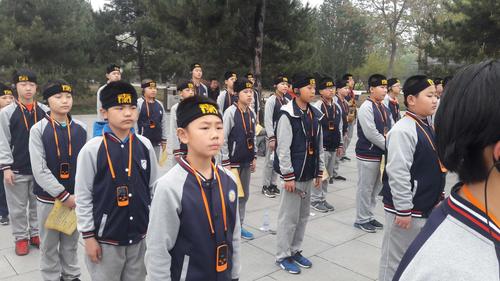 济南市育贤第四小学书香研学第二天——秦风唐韵