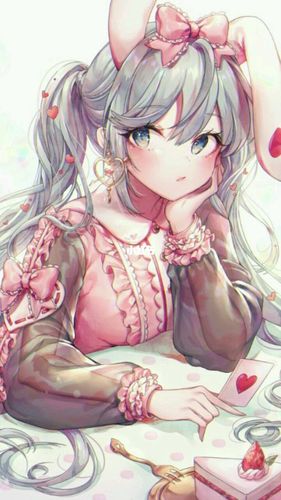 二次元系列美少女_二次元_美少女_素材_素材其他