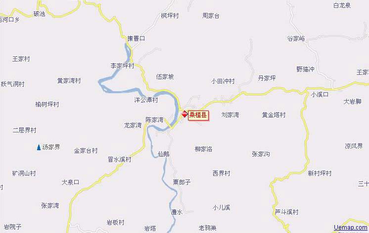 桑植县的行政区划