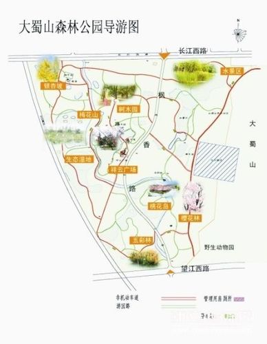 合肥大蜀山西扩公园赏桃花攻略