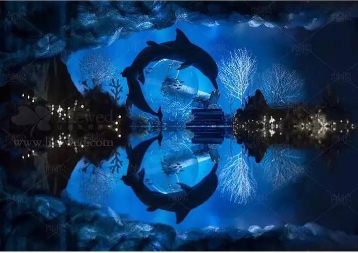 让你惊呆的唯美梦幻海洋主题婚礼