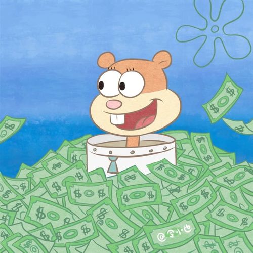 海绵宝宝头像合集蟹老板最爱的钱钱