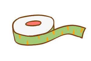 个性胶带简笔画