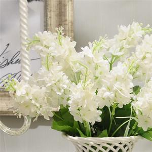 仿真花风信子假花装饰塑料花婚庆花槽插花绢花室内摆设干花花束