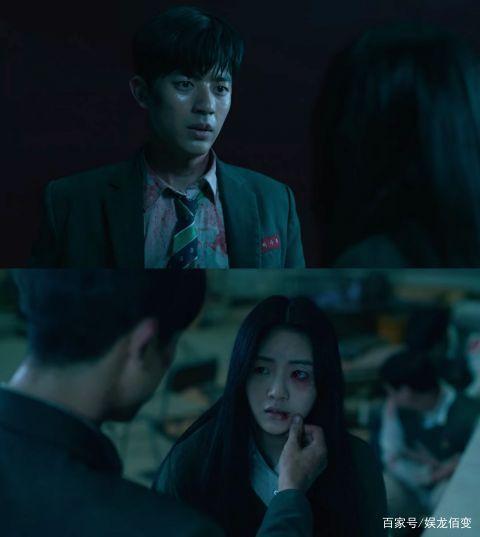 facebook@netflixkr)第一季结尾,感染僵尸病毒但保持清醒的南拉没有
