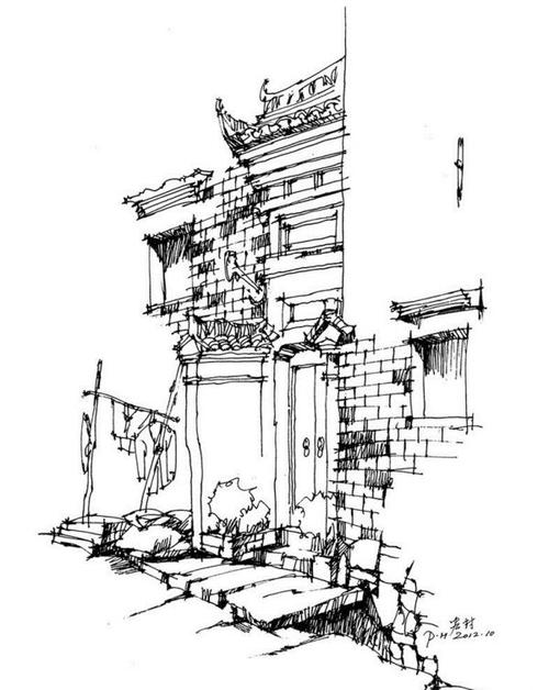 客厅资讯 > 【速写】徽派建筑 延伸阅读  【手绘】外国nb设计师马克笔