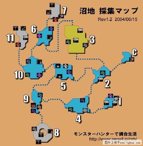 资料 武器 防具 任务 怪物 攻略 跳转到: 导航, 搜索   怪物猎人p地图