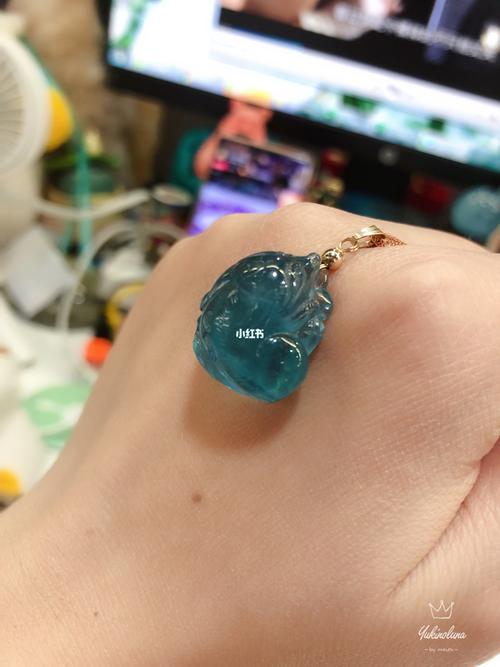 凤九吊坠_吊坠_海蓝宝_时尚_配饰