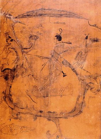 《人物龙凤帛画》