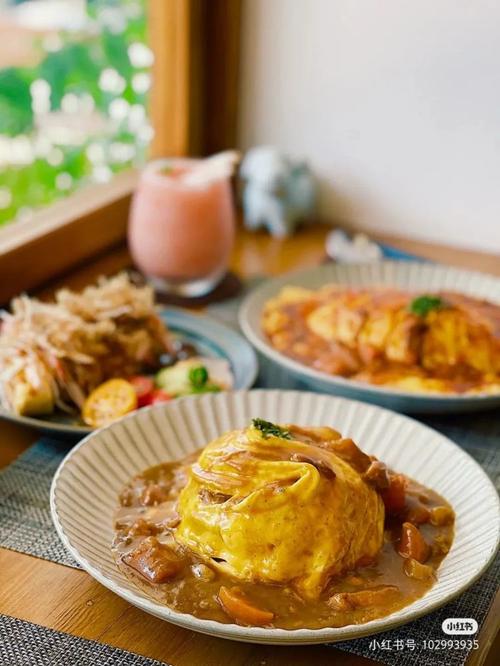 从日漫里走出来的『咖喱蛋包饭』,一周吃五次都不嫌多!