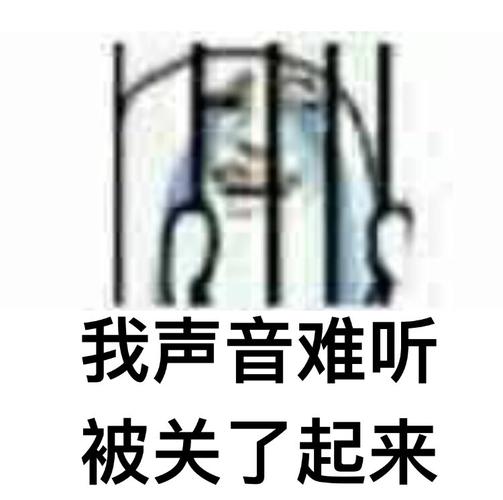 我声音难听被关了起来 - 一组很火的【被关了起来】表情包 _装逼_斗图