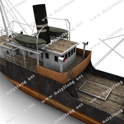 热卖推荐 航洋工程礼品船模型 散杂货船船舶模型 渔船舶模型