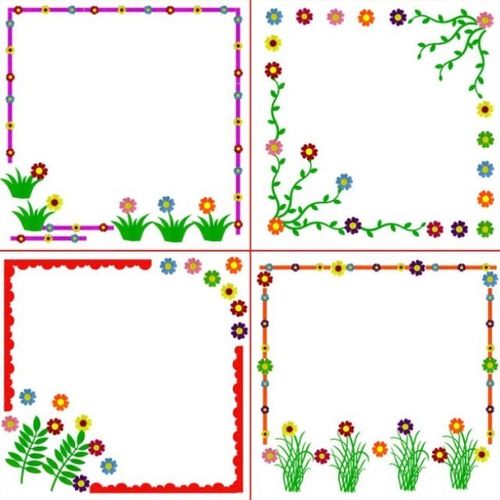 幼儿园文化墙边框贴纸教室布置装饰小学彩色中小学泡沫黑板报花边