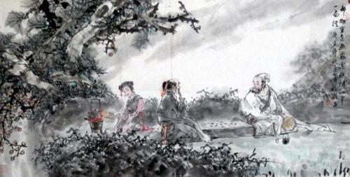军旅画家石一峰的画