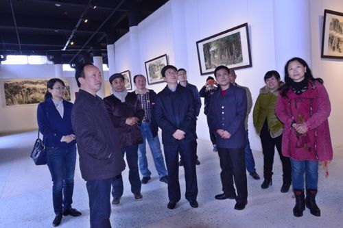 县委书记邹若力调研学校文化传承工作