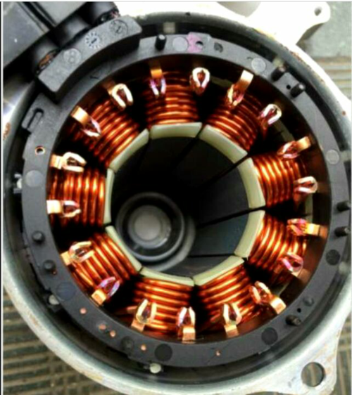 这个直流无刷电机是什么接法?看不懂.可以改三角形吗?