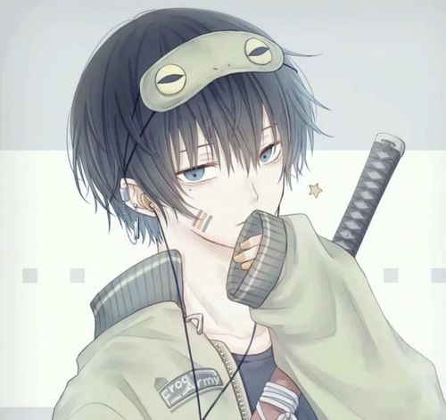 2021冷酷霸气动漫男头 帅气撩人高冷动漫男生头像