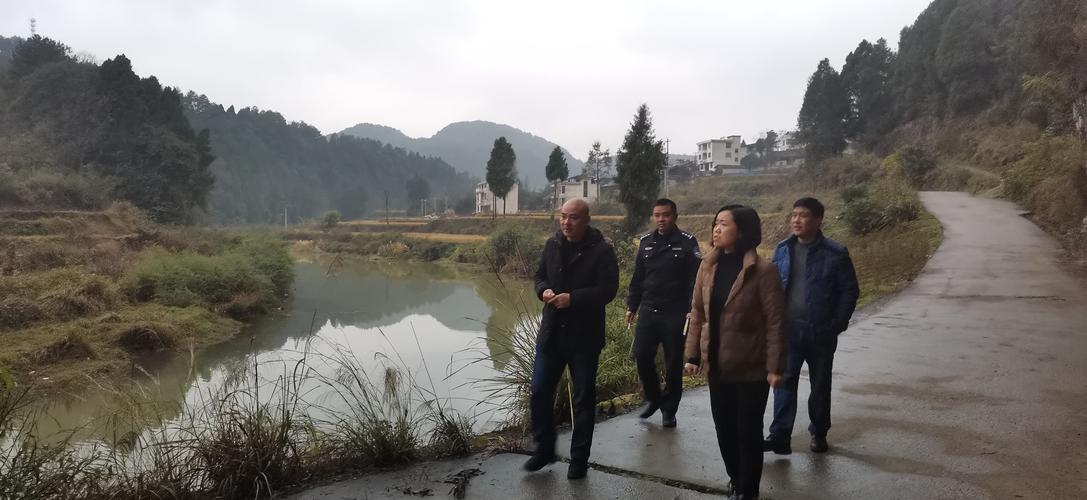 县委常委,县人民政府常务副县长王思红到羊桥河开展巡河调研工作