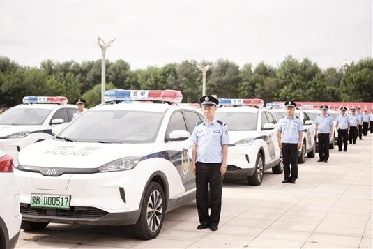 146辆电动新能源公务车投用