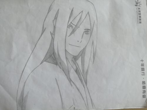 火影手绘 | 大蛇丸:生命真是太脆弱了