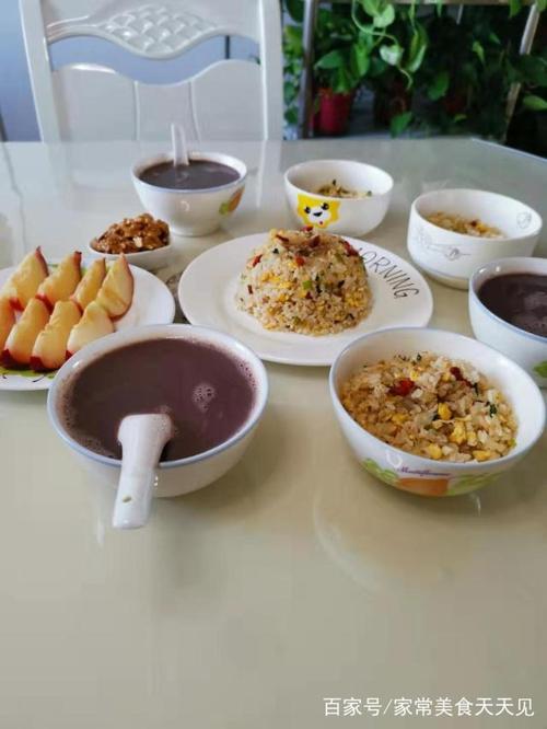 简单家常的早餐,早晨十分钟就做好,比在外面买的营养