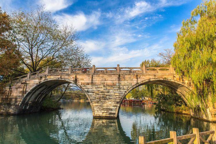 浙江杭州西湖秋天风景图片,高清图片